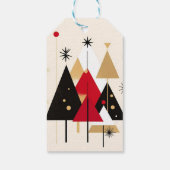 Modern Holiday Cheer Gift Label Cadeaulabel (Achterkant)