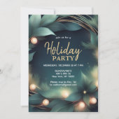 Modern Holiday Company Party Kaart (Voorkant)