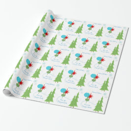 Modern Holiday Personalized Cadeaupapier