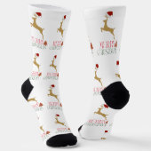 Modern Holiday  Socks Christmas Sokken (Gebogen)