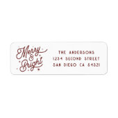 Modern Holiday vrolijk en helder script | Red Etiket (Voorkant)