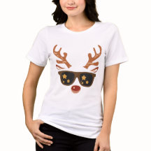Modern Holiday Whimsical Reindeer Kerstmis