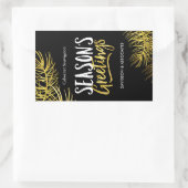 Modern Holiday Wine Label (Tas)
