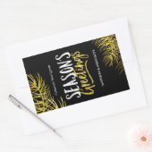 Modern Holiday Wine Label (Envelop)