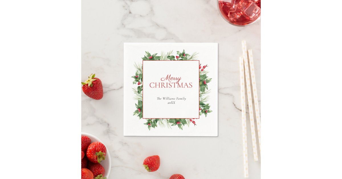 Krans Viltballetjes Holly Berry | Concordia Shop