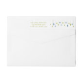 Modern Holly Jolly Minimalist Holiday Baubles (Achterkant)