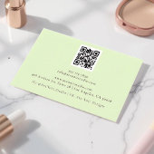 Modern Holografisch Bewerkbaar Merk Kaart Ontwerp Visitekaartje