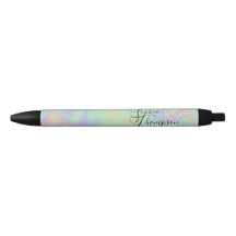 Modern holografisch effect script regenboog pastel