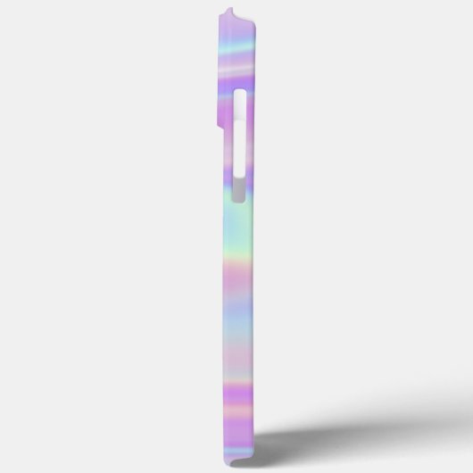 Modern Holografisch Iriserend Gepersonaliseerd Case-Mate iPhone Case (Achterkant / Links)