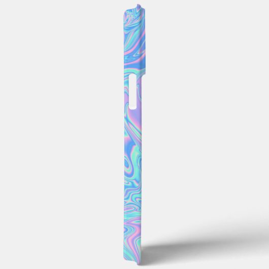 Modern Holografisch Iriserend Gepersonaliseerd Case-Mate iPhone Case (Achterkant / Rechts)