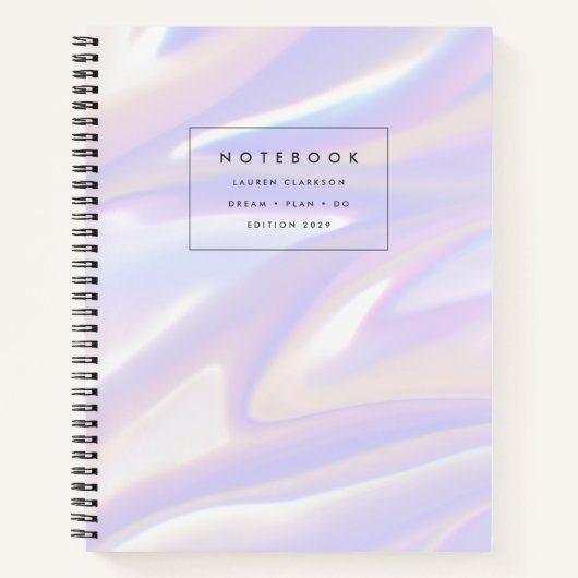 Modern holografisch notitieboek (Voorkant)