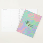 Modern holografisch script regenboogpasta - Planne Planner (Display)