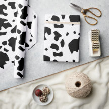 Modern Holstein Friesian Koe Animal Print Patroon