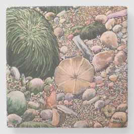 Modern Home Decor BEACH Stenen Onderzetter