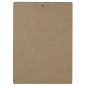 Modern Home Design | Abstract Logo on Wood Texture Klembord (Achterkant)