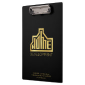 Modern Home Development Logo Vastgoed Klembord (Links)