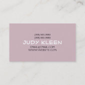 Modern Home, Kantoor Cleaning Company Visitekaartje (Achterkant)