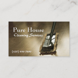 Modern Home, Kantoor Cleaning Company Visitekaartje