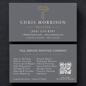 Modern Home Painter Contractor QR Code Visitekaartje