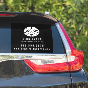 Modern Home Repair Handyman Logo Sticker