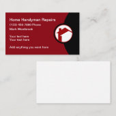 Modern Home Repareer Handyman Visitekaartje (Voorkant / Achterkant)