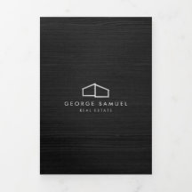 Modern Home Vastgoed Logo Dark Wood