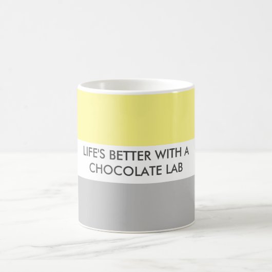 Modern Hondenliefhebber Fun Quote Koffiemok (Center)