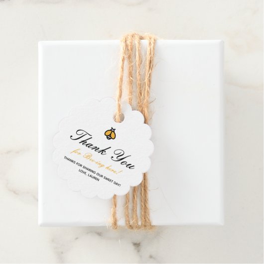 Modern Honey Gift Label (In situ)