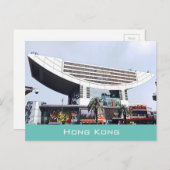 Modern Hong Kong Peak Reis Briefkaart (Voorkant / Achterkant)