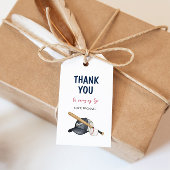 Modern honkbal verjaardagscadeau Label Cadeaulabel