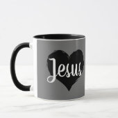 modern hoofd I HEART JESUS | Mok (Links)