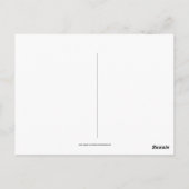 Modern hoogbouw gebouw briefkaart (Achterkant)