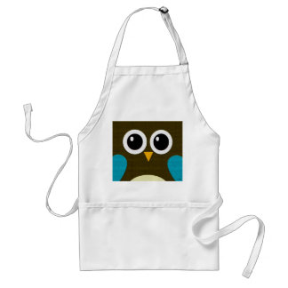 Modern Hoot Owl Apron Standaard Schort