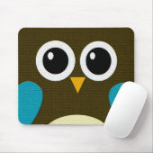Modern Hoot Owl Mousepad Muismat (Met muis)