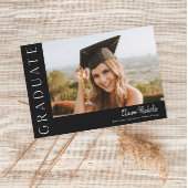 Modern horizontaal foto-Afstuderen Kaart