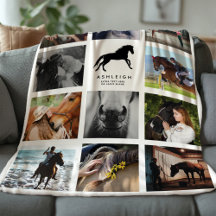 Modern Horse Photo Collage Equestrian Keepomwille