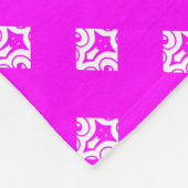 Modern HOT PINK | LEVENDE LEVEN HIER Fleece Deken (Hoek)