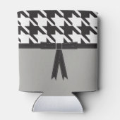 Modern Houndstooth Blikjeskoeler (Achterkant)