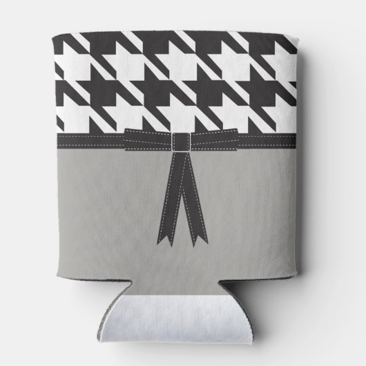 Modern Houndstooth Blikjeskoeler (Achterkant)