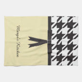 Modern Houndstooth Theedoek (Horizontaal)