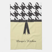 Modern Houndstooth Theedoek (Verticaal)