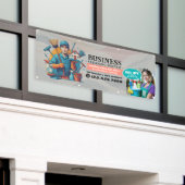 Modern House Cleaning Maid Service Housekeeping Spandoek (Buitenkant Gebouw)