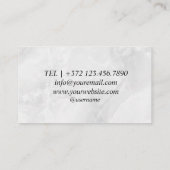 Modern House Logo Real Estate Agent Realtor Visitekaartje (Achterkant)