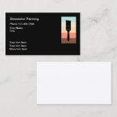 Modern House Panting Service Visitekaartje (Voorkant / Achterkant)