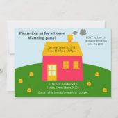 Modern House Warming Invite Kaart (Voorkant)