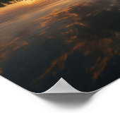 Modern houten huis poster (Hoek)