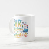 Modern HR Master of Multitasking Mug Design Koffiemok (Voorkant links)