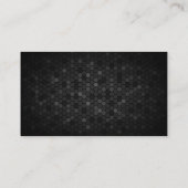 Modern huis in de stad visitekaartje (Achterkant)