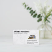 Modern huis | Makelaar in onroerend goed | Onroere Afsprakenkaartje (Staand voorkant)