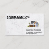 Modern huis | Makelaar in onroerend goed | Onroere Afsprakenkaartje (Voorkant)